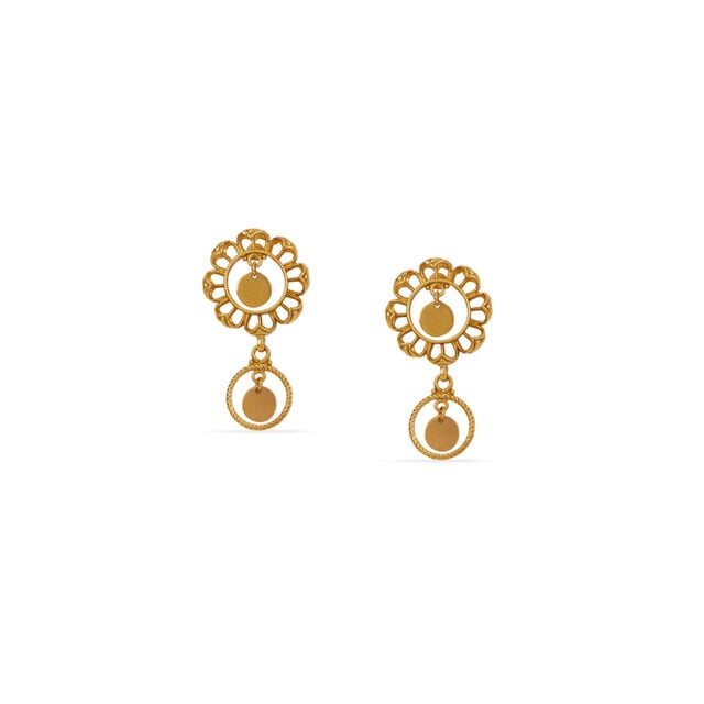 Tanishq 22KT Gold Necklace Set 3