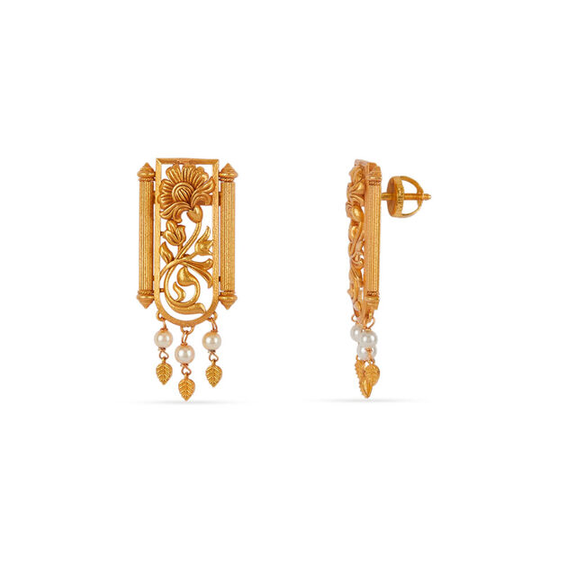 Tanishq 22KT Gold Necklace Set 4