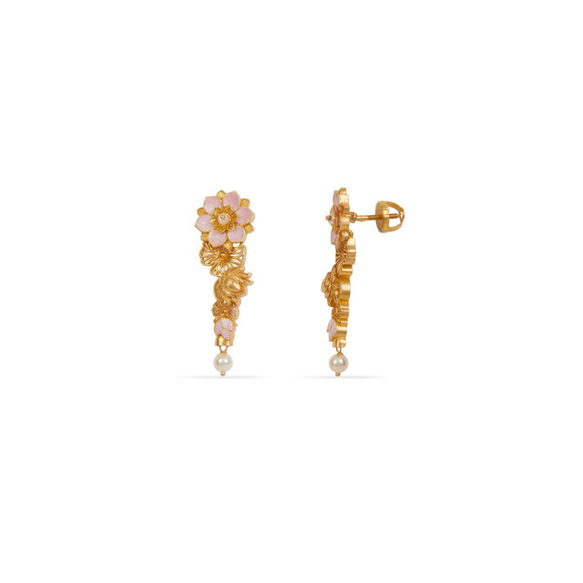 Tanishq 22KT Gold Necklace Set 4