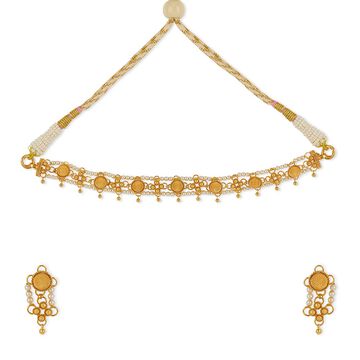 Tanishq 22KT Gold Necklace Set