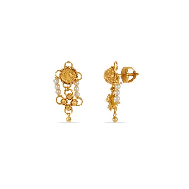 Tanishq 22KT Gold Necklace Set 5