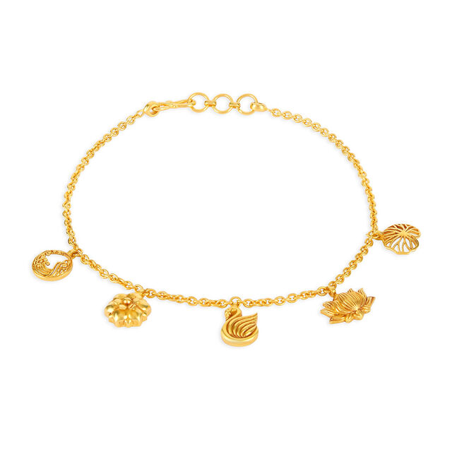 Tanishq 22KT Gold Bracelet 