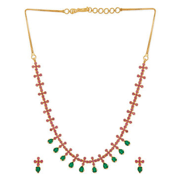 Tanishq 22KT Gold Necklace Set for Women