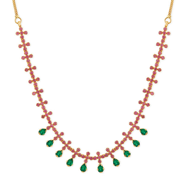 Tanishq 22KT Gold Necklace Set for Women 2