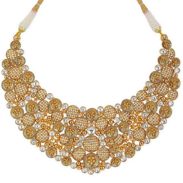 Tanishq 22KT Gold Necklace Set for Women 2