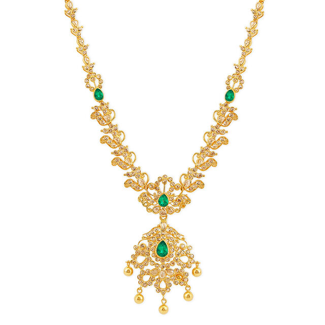 Tanishq 22KT Gold Necklace Set for Women 2