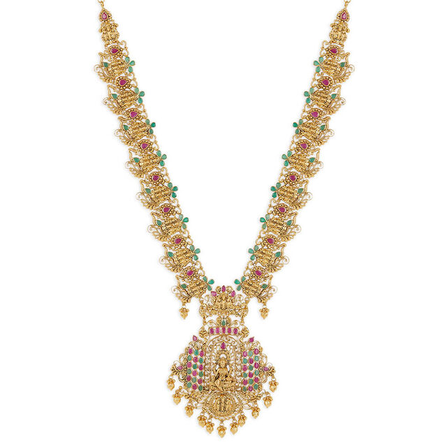 Tanishq 22KT Gold Necklace Set for Women 2