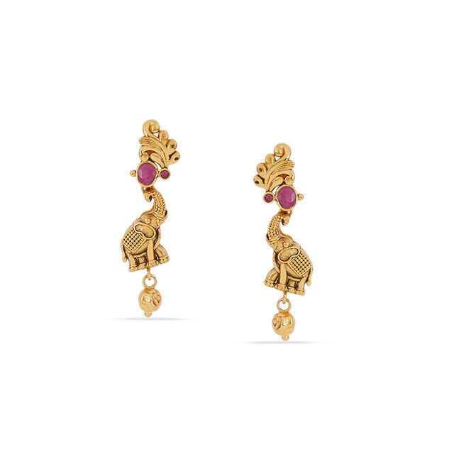 Tanishq 22KT Gold Necklace Set for Women 3