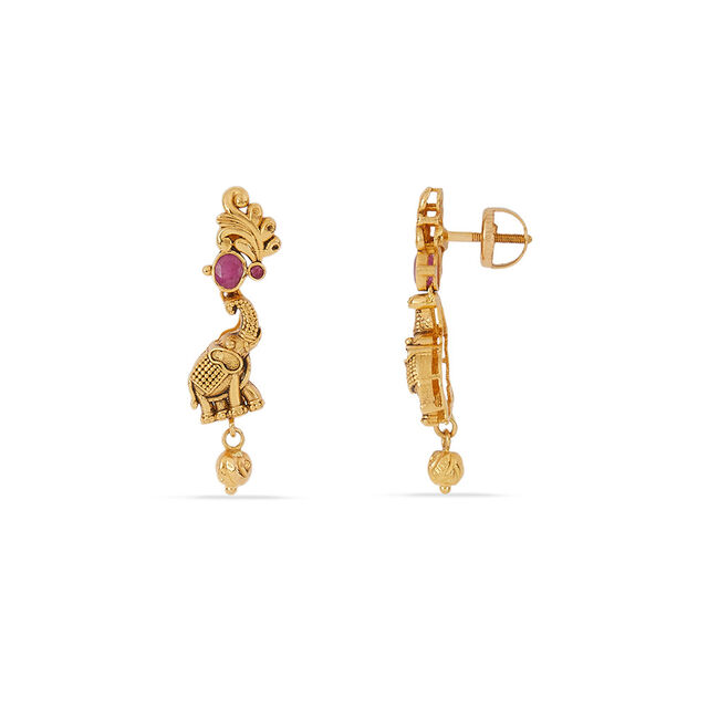 Tanishq 22KT Gold Necklace Set for Women 4