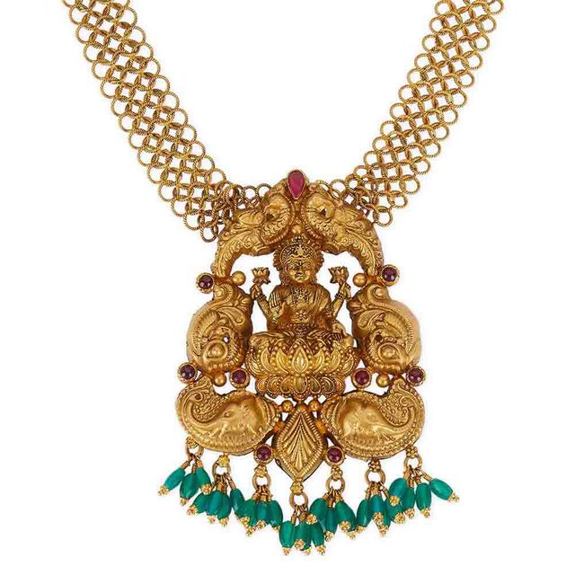 Tanishq 22KT Gold Necklace Set for Women 2