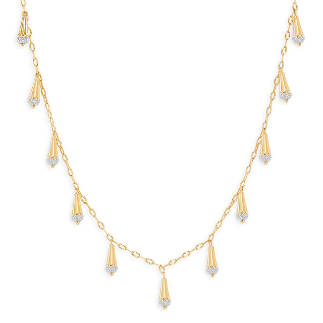 Tanishq 22KT Gold Necklace Set for Women 2
