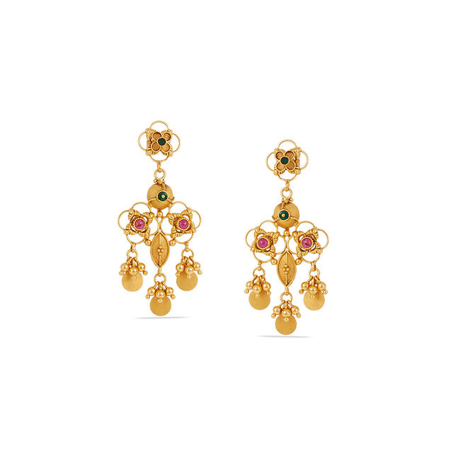 Tanishq 22KT Gold Necklace Set for Women 3