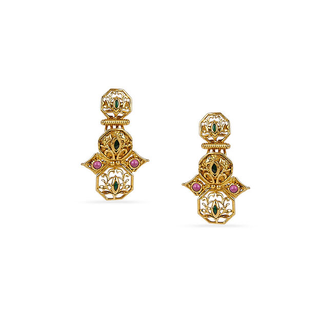 Tanishq 22KT Gold Necklace Set for Women 3