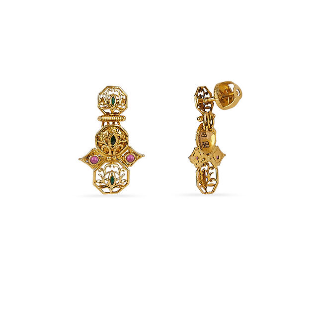 Tanishq 22KT Gold Necklace Set for Women 4