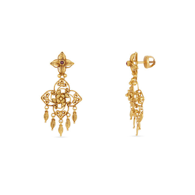 Tanishq 22KT Gold Necklace Set for Women 4
