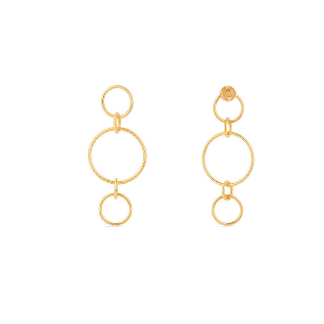 Tanishq 22KT Gold Earrings for Women 3