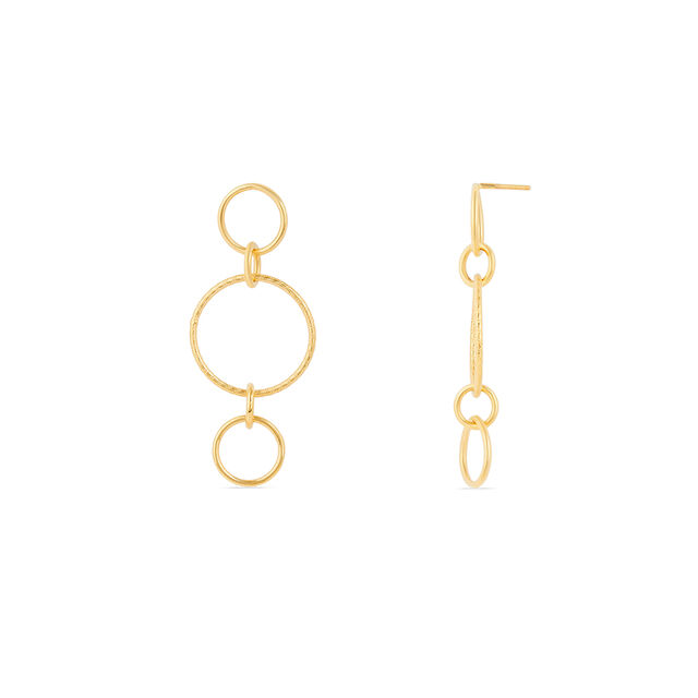 Tanishq 22KT Gold Earrings for Women 4