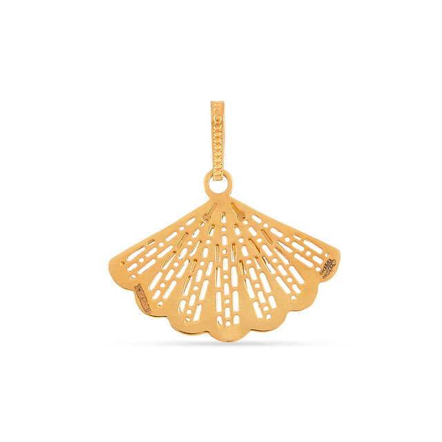 Tanishq 22KT Gold Pendant for Women 3