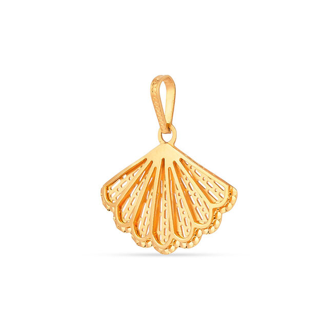 Tanishq 22KT Gold Pendant for Women 4