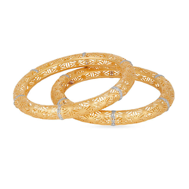 Tanishq 22KT Gold Bangle for Women 5