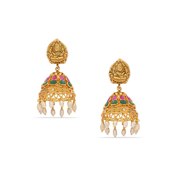 Tanishq 22KT Gold Necklace Set for Women 5