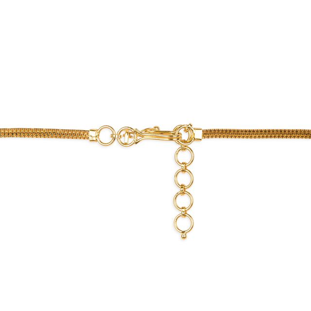 Tanishq 22KT Gold Neckwear with Earrings for Women 3