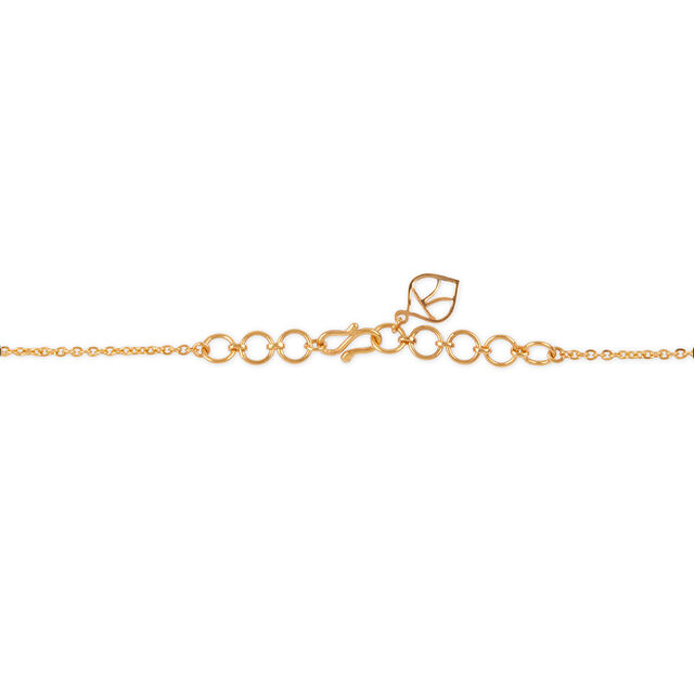 Tanishq 22KT The Garden Flight Necklace for Women 4