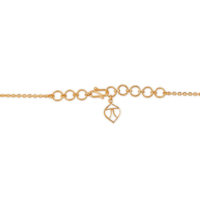Tanishq 22KT Scarlet Flutter Necklace for Women 4