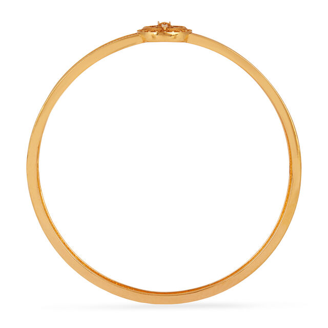 Tanishq 22KT Kalaripayattu Warrior Kada for Men 4