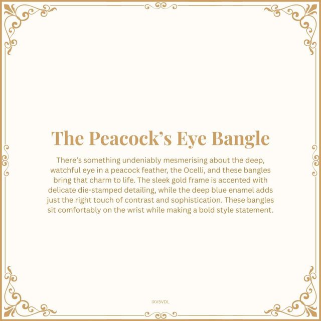 Peacock Eye Bangle 9
