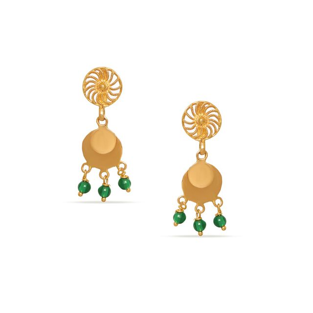 Tanishq 22KT Gold Necklace Set 3