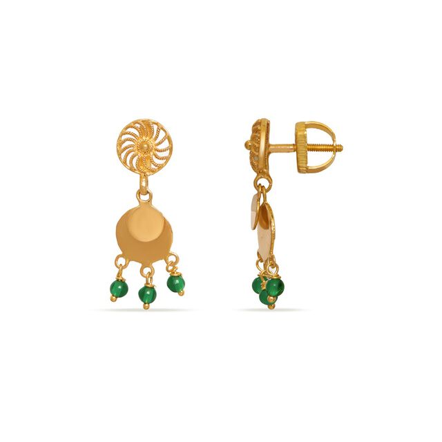 Tanishq 22KT Gold Necklace Set 4