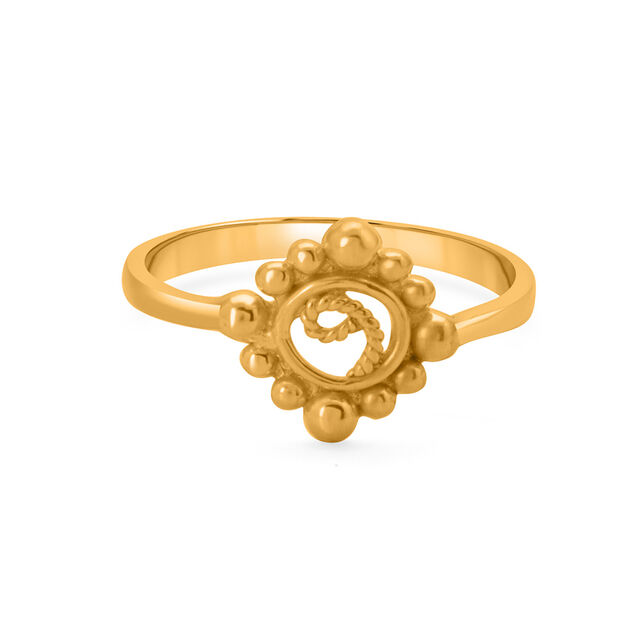 Tanishq 22 Karat Gold Finger Ring 2