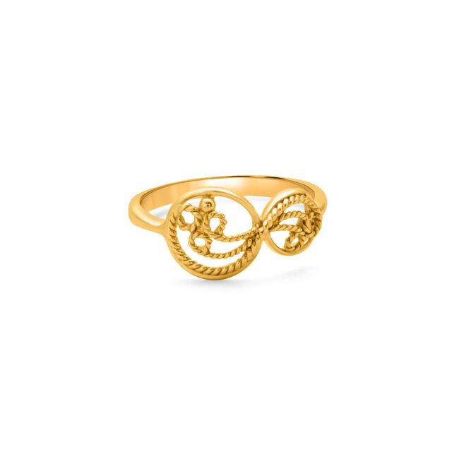 Tanishq 22 Karat Gold Finger Ring 2