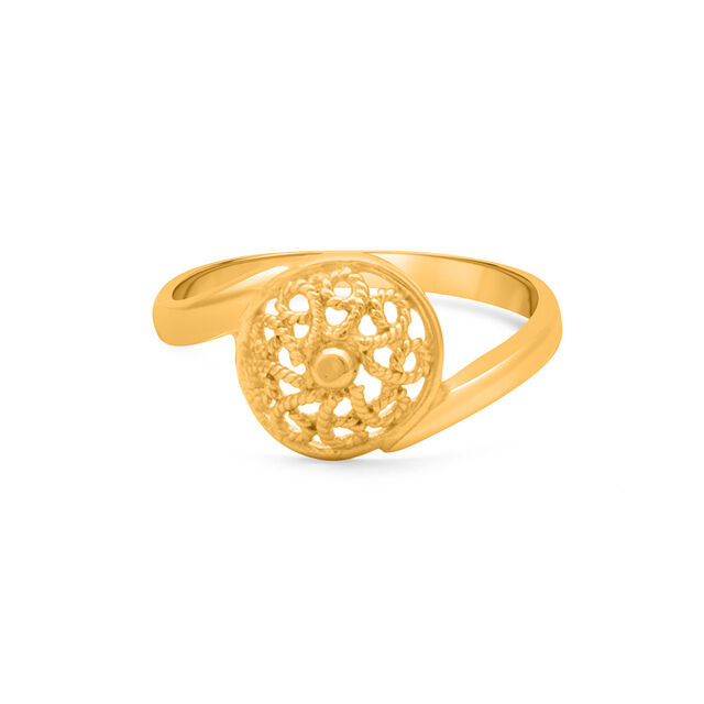 Tanishq 22 Karat Gold Finger Ring 2