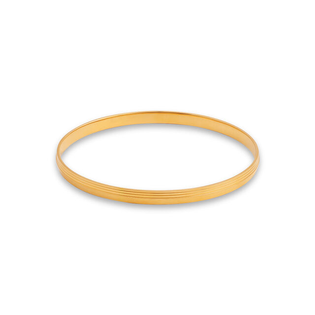 Semi-Textured Gold Kada 2