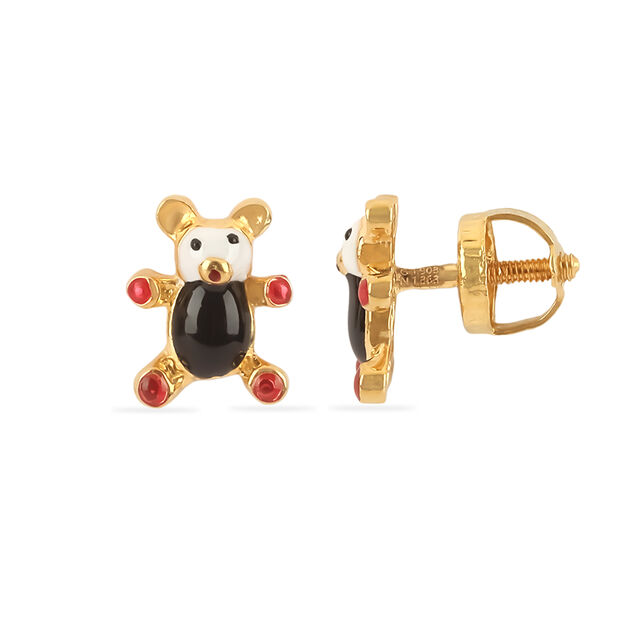 Tanishq 22 Karat Gold Earrings 2