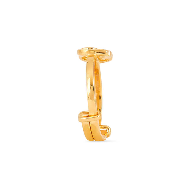 Tanishq 22KT Diamond Finger Ring 4
