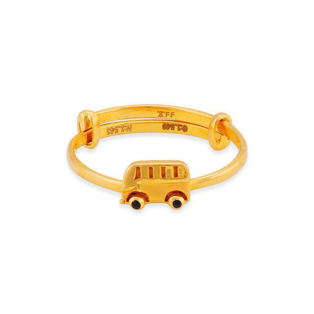 Playful Gold Kid's Ring