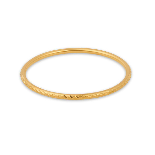 Gold Charm: Adorable 22 Karat Tanishq Bangles