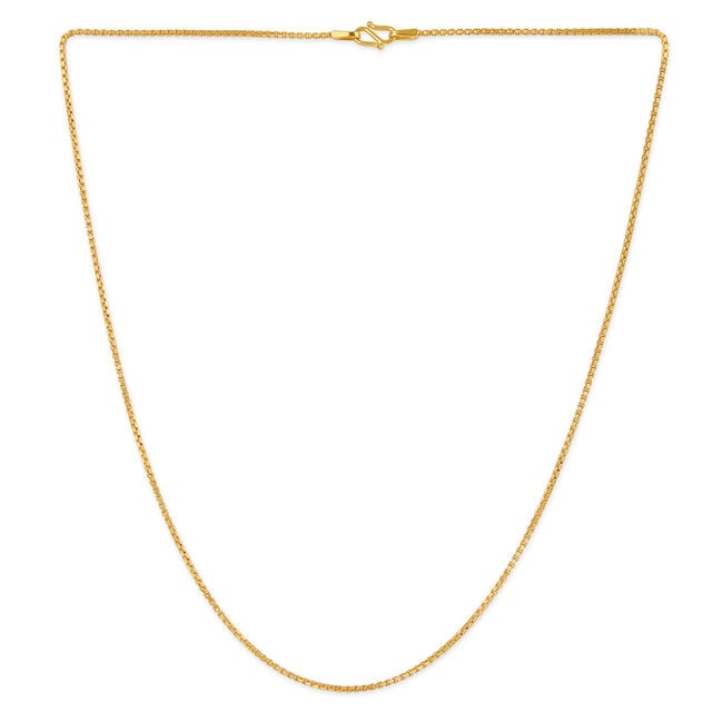 Tanishq 22 Karat Gold Chain for Kids 