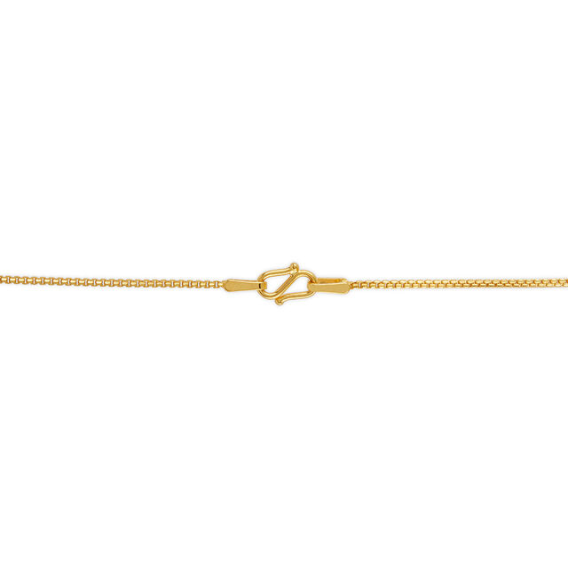 Tanishq 22 Karat Gold Chain for Kids 4