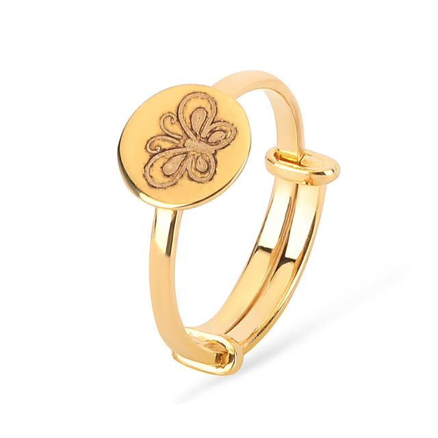 Tanishq 22 Karat Gold Finger Ring for Kids