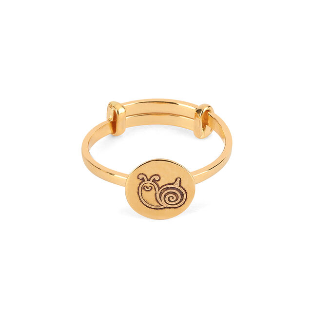 Tanishq 22 KT Gold Finger Ring for Kids
