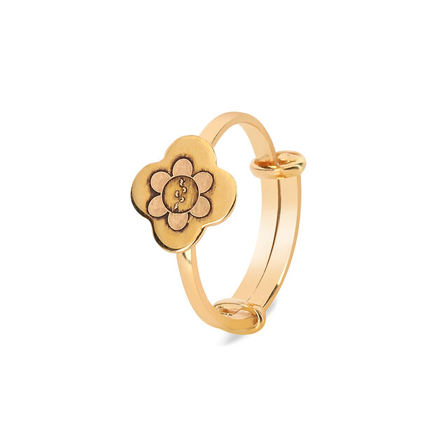 Tanishq 22 Karat Gold Finger Ring for Kids