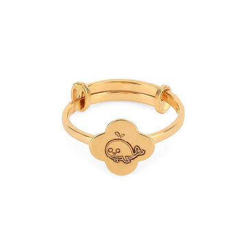 Tanishq 22 KT Gold Finger Ring for Kids
