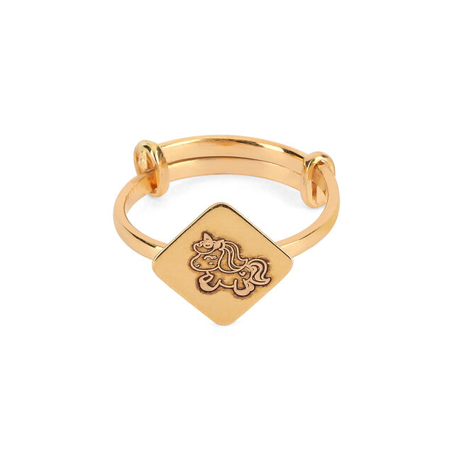 Tanishq 22 Karat Gold Finger Ring for Kids