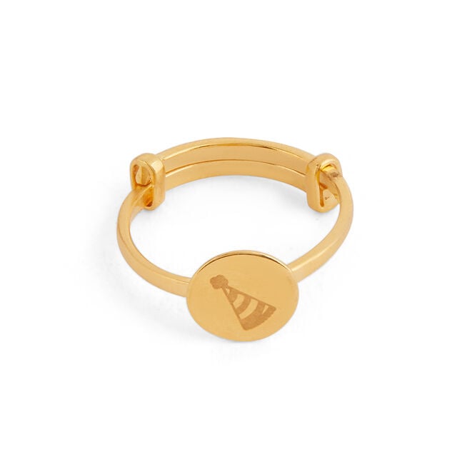 Tanishq 22KT Gold Finger Ring for Women 