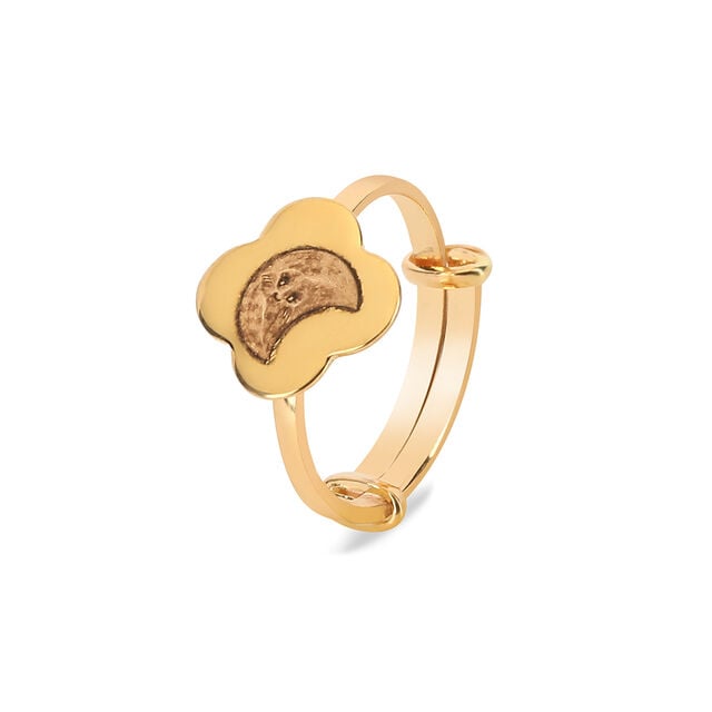 Tanishq 22 KT Gold Finger Ring for Kids