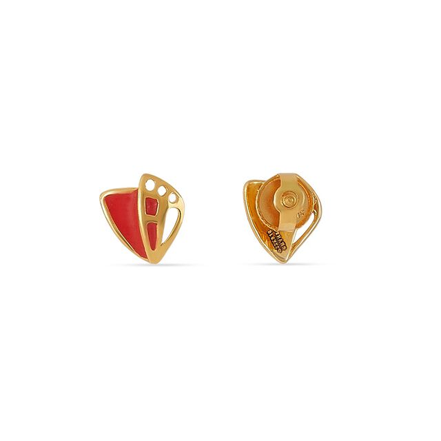 Tanishq 22KT Gold Earrings 3